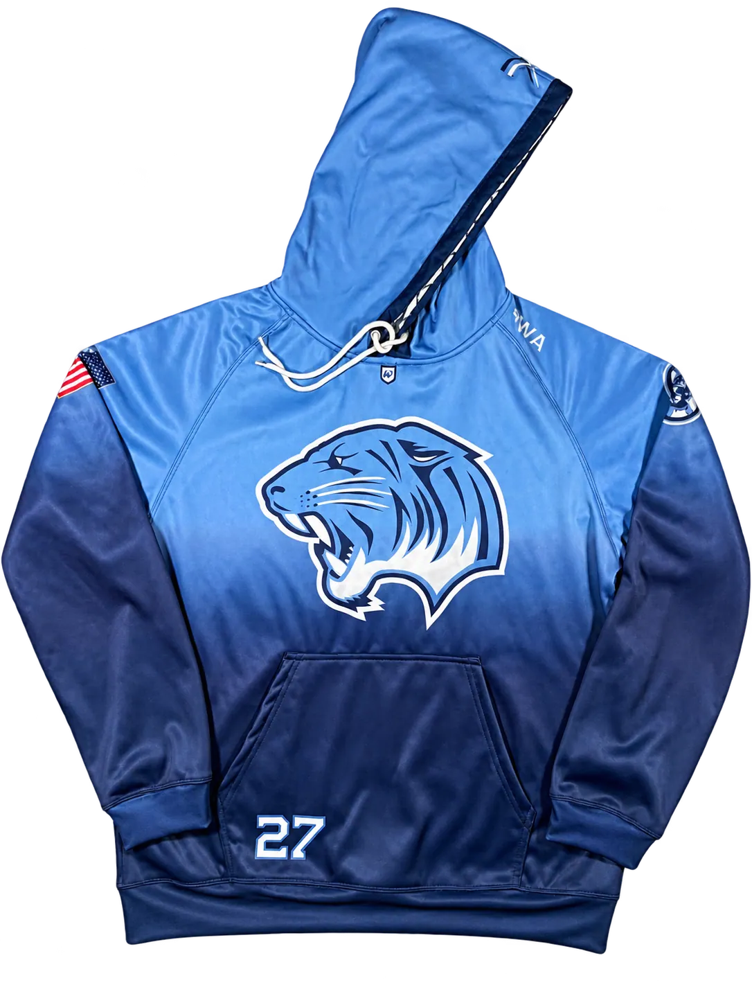 Blaine Peewee A Sweatshirt custom team product by WyldRyd Customs