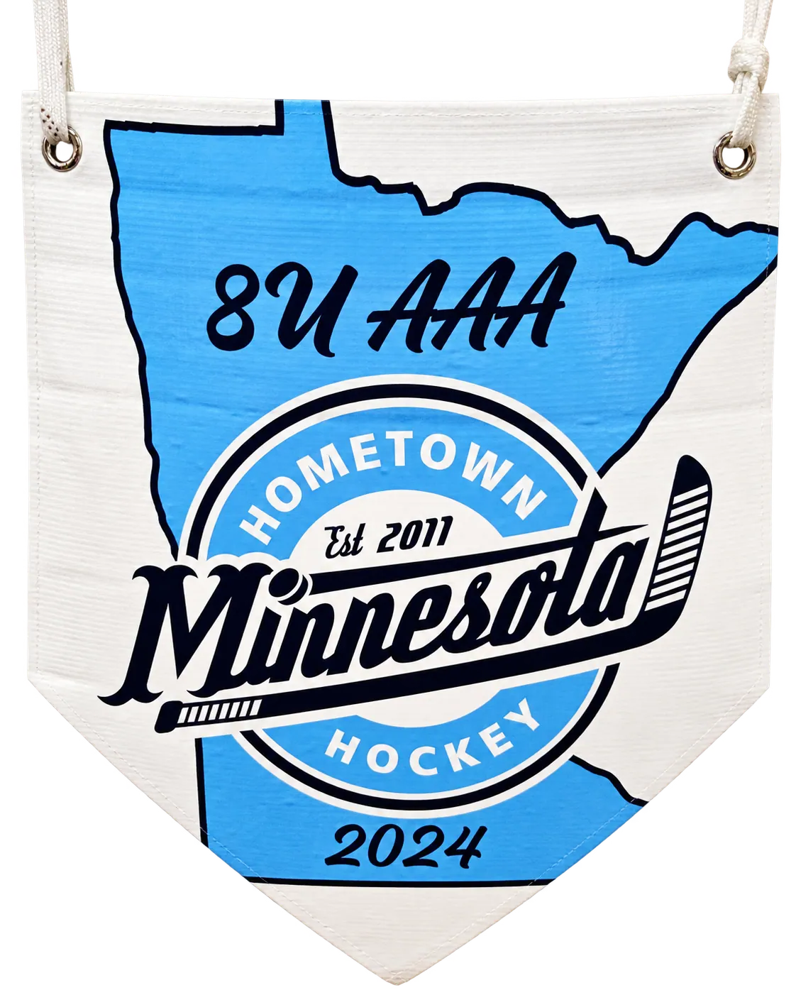 Hometown Locker Room Flag custom team product by WyldRyd Customs