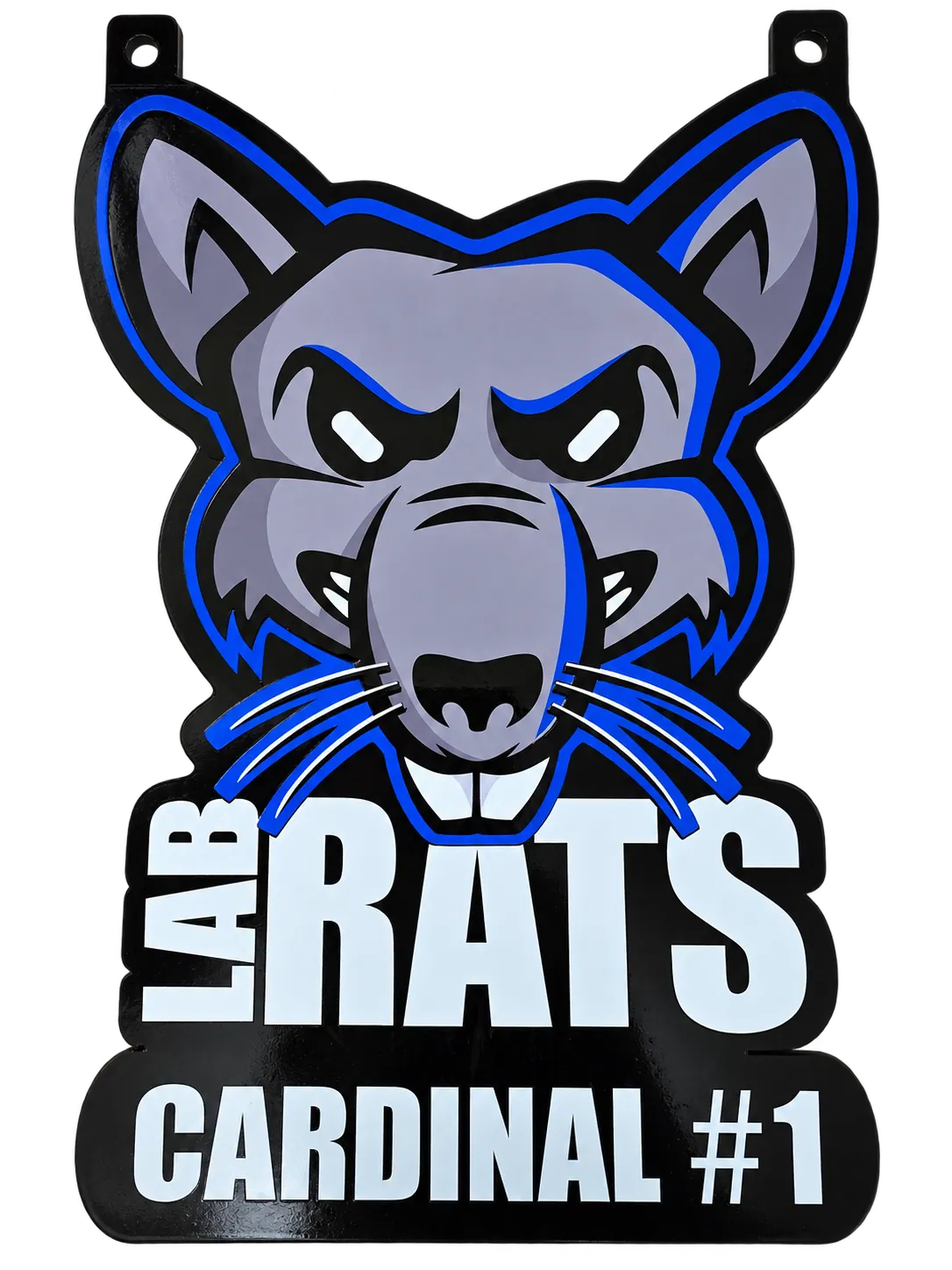 Lab Rats Door Sign custom team product by WyldRyd Customs