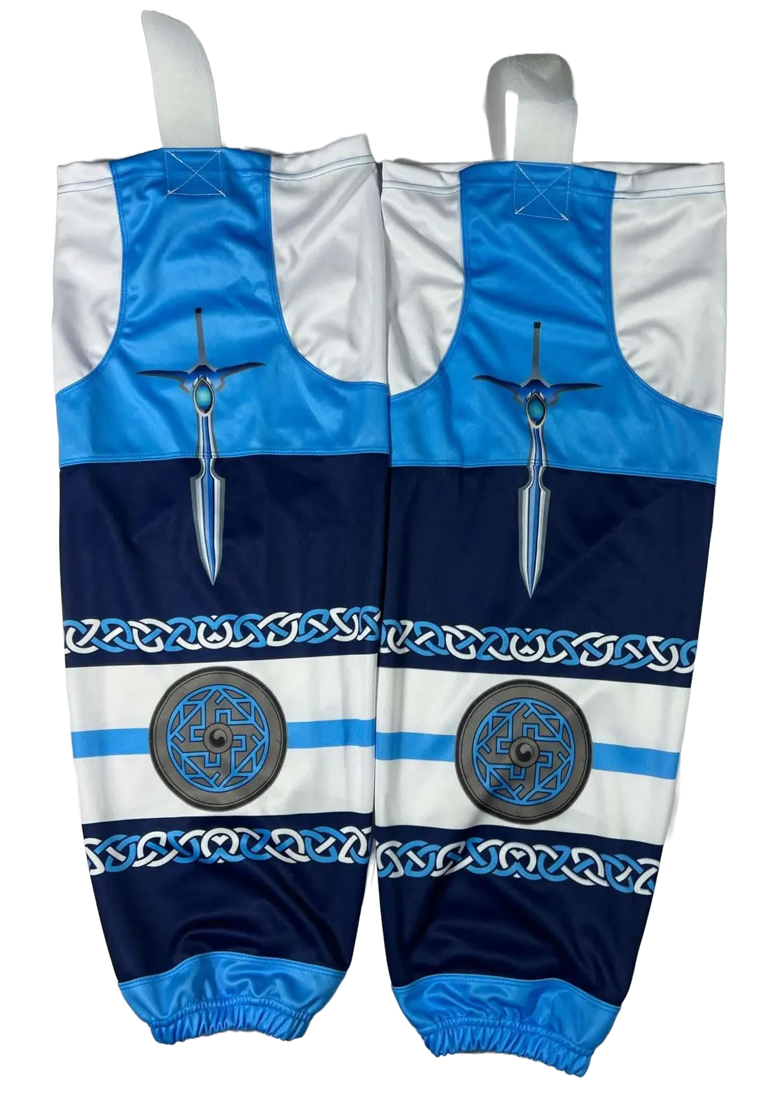 Valkyrie Hockey Socks custom team product by WyldRyd Customs