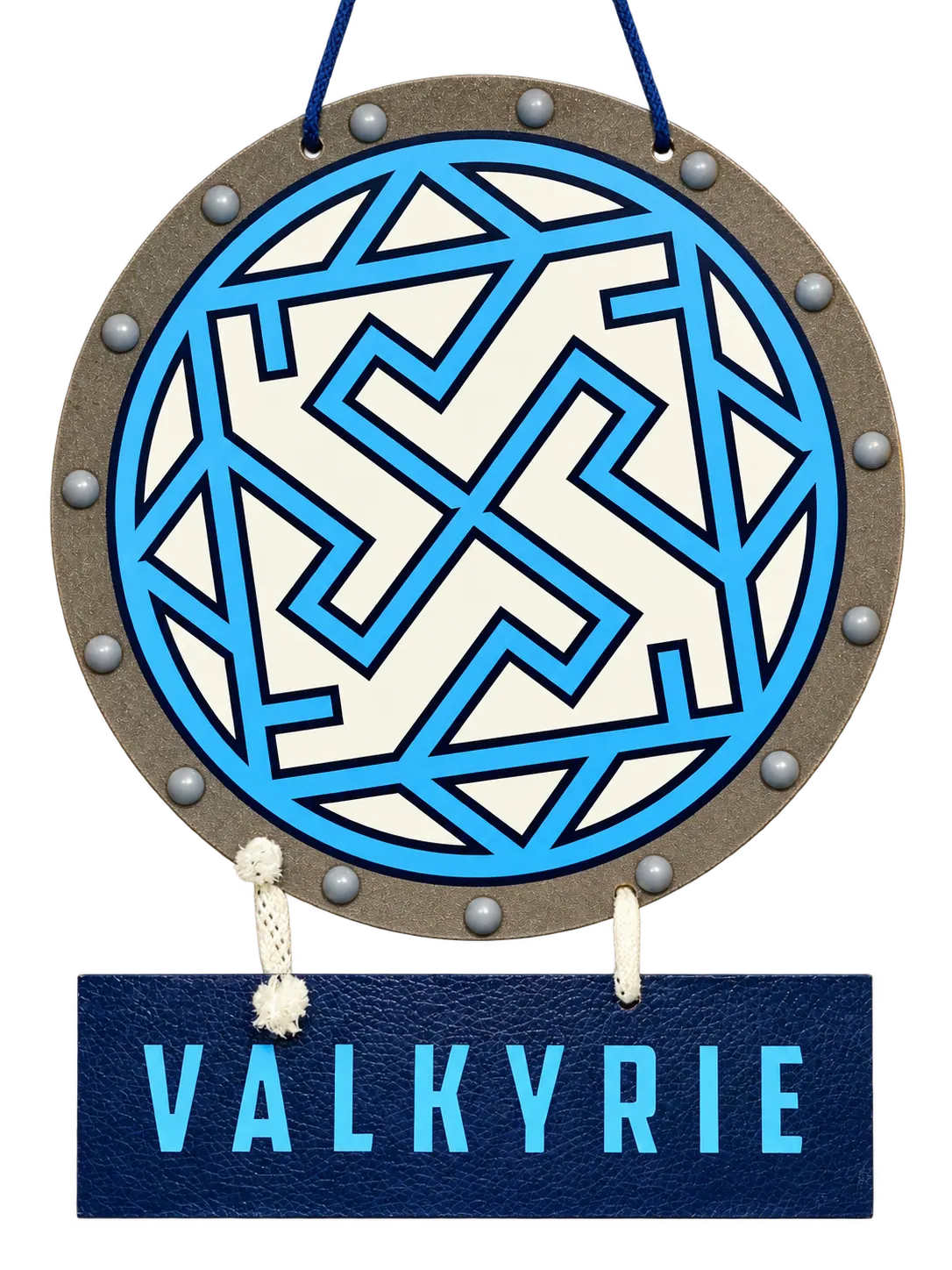Valkyrie Locker Room Sign custom team product by WyldRyd Customs